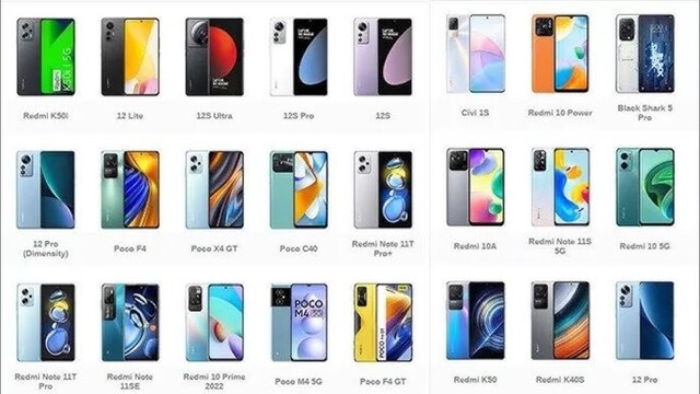 Daftar HP Xiaomi Terbaru