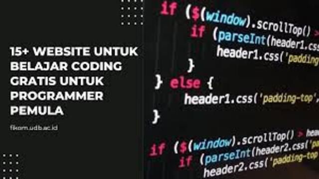 Website Belajar Coding Gratis